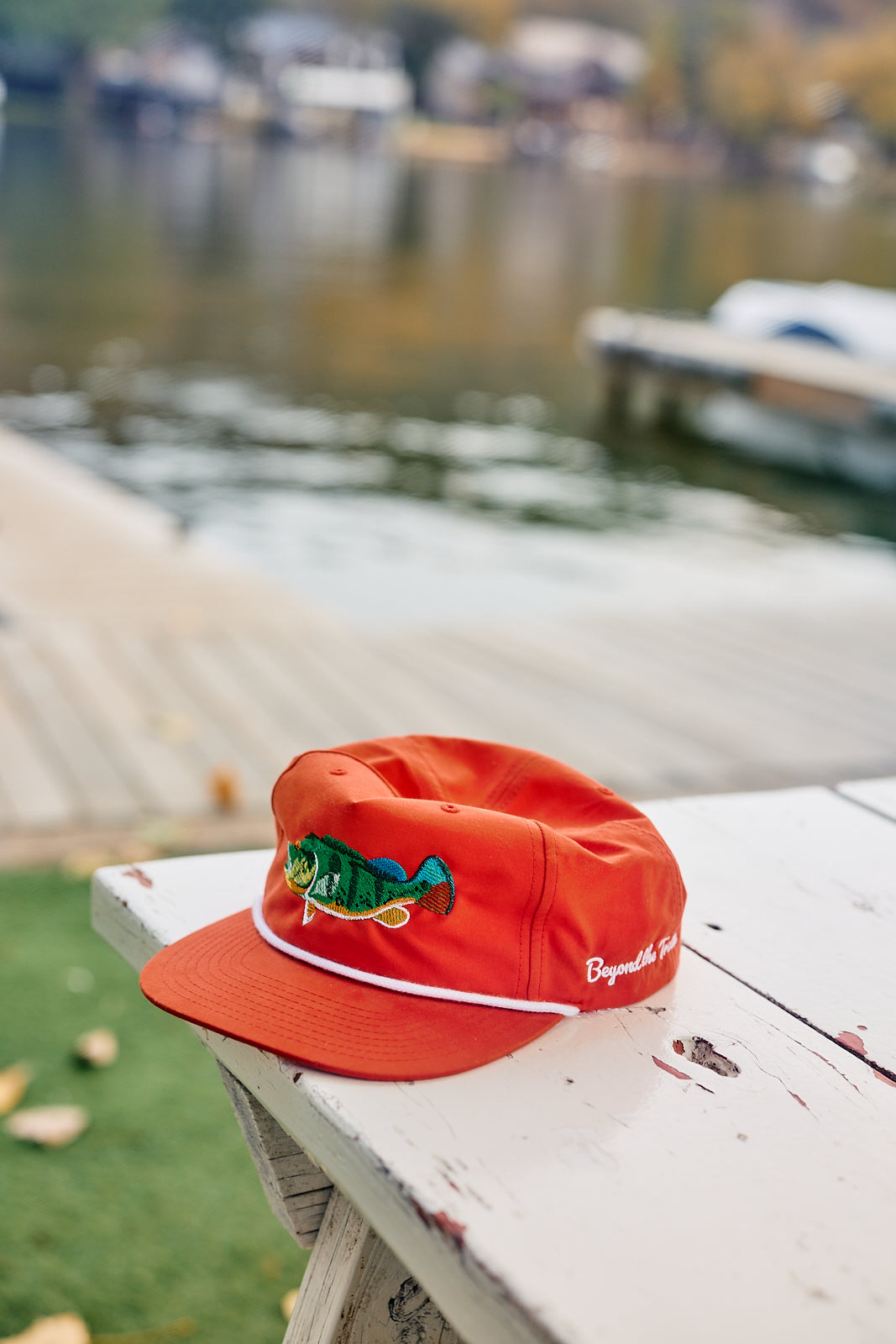 Peacock Sea Bass Red/White