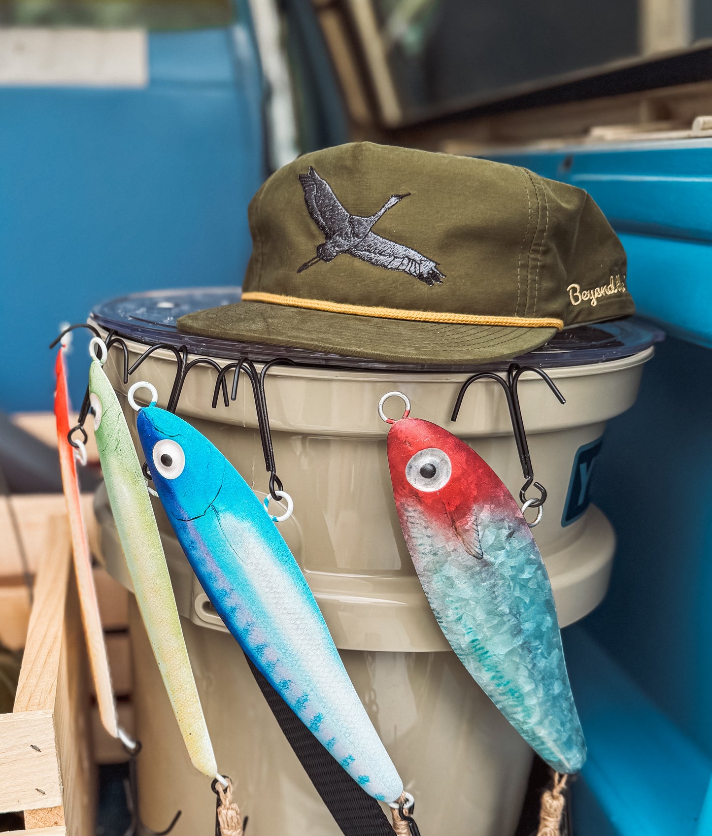 CRANE Loden Green/Amber Gold